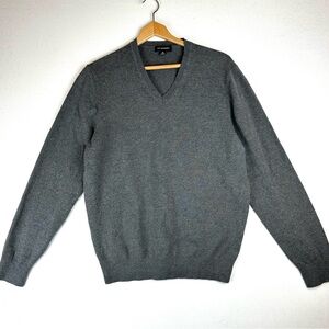 Port Authority V-Neck Sweater Preppy Minimalist Office Classic